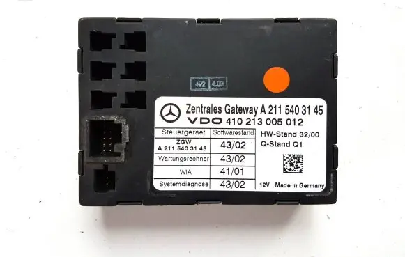 Mercedes-Benz E W211 Door control unit/module A2115403145 410213005012