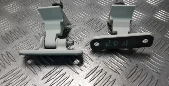 Front door hinge set