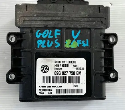 Volkswagen Golf Plus Gearbox control unit/module 09G927750EM