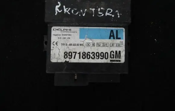 Opel Frontera B Comfort/convenience module 8971863990