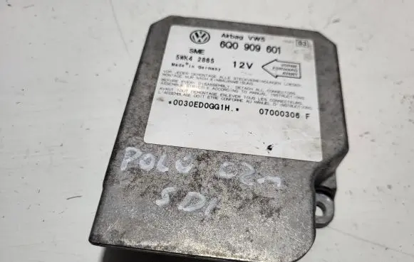 Volkswagen Polo III 6N 6N2 6NF Airbag control unit/module 6Q0909601 07000306F 5WK42865