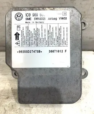Skoda Roomster (5J) Airbag control unit/module 1C0909605K 36071012F 5WK43125