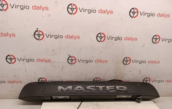 Renault Master III Trunk door license plate light bar 265120001R