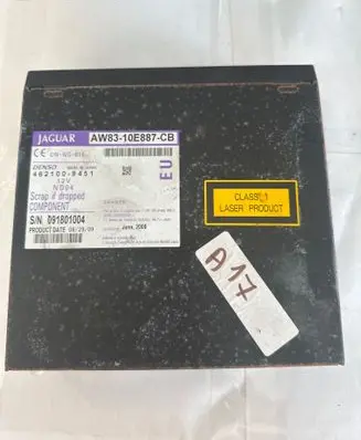 Jaguar XF Navigation unit CD/DVD player AW8310E887CB 091801004 4621009451