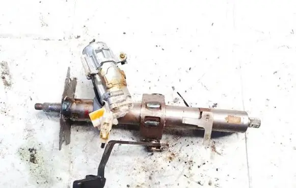 Steering wheel axle