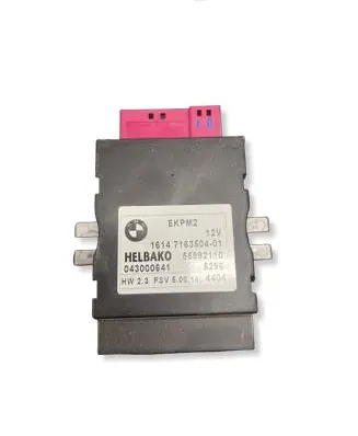BMW 5 E60 E61 Fuel injection pump control unit/module 7163504 55892110 043000641
