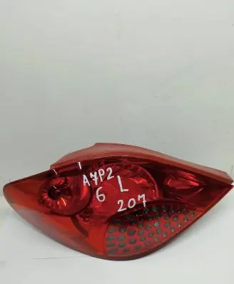Peugeot 207 Rear/tail lights 9649986680