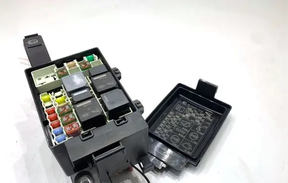 Jaguar XF Fuse box set 