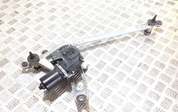 Front wiper linkage