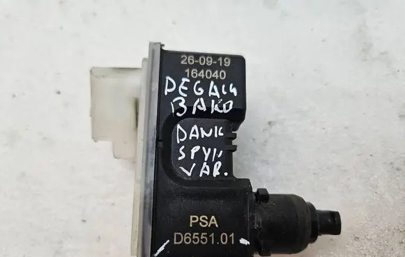 Peugeot 508 II Fuel tank cap lock motor 260919 164040 D655101