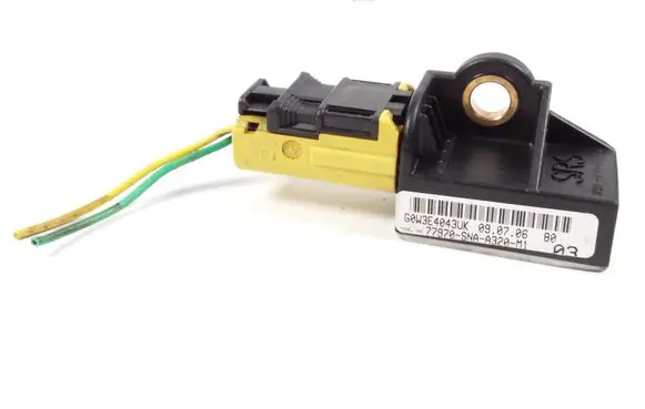 Airbag deployment crash/impact sensor