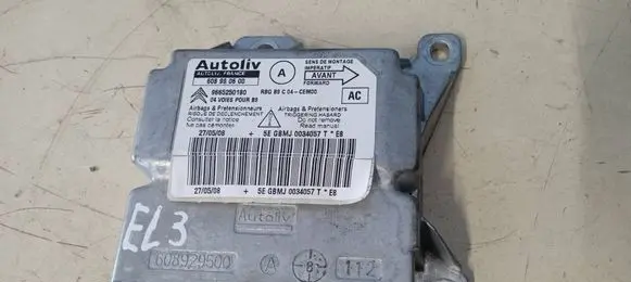 Citroen Berlingo Airbag control unit/module 9665250180