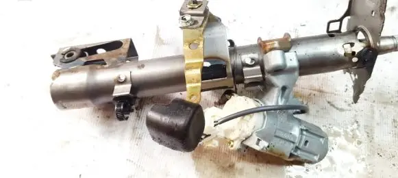Steering wheel axle