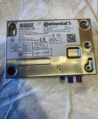 Renault Zoe Other control units/modules 2591A9374R 201180372