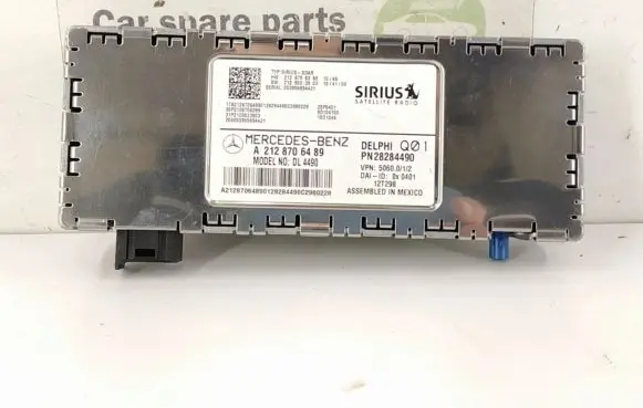 Mercedes-Benz E W212 Voice control module A2128706489 2128706489