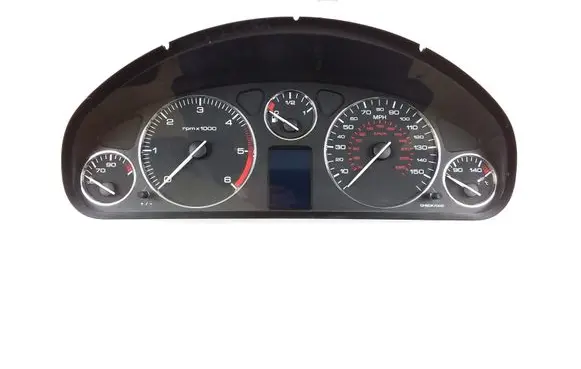 Peugeot 407 Speedometer (instrument cluster) 9649031680 110080221006 A2C53010609G