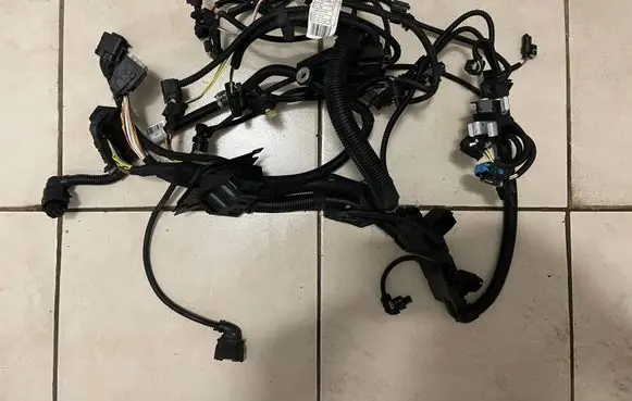 Engine installation wiring loom
