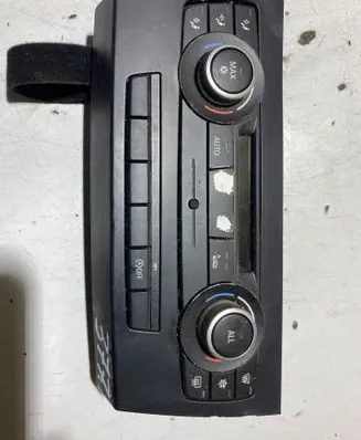 BMW 3 E90 E91 Climate control unit 9221853 100398484 A2C53399845
