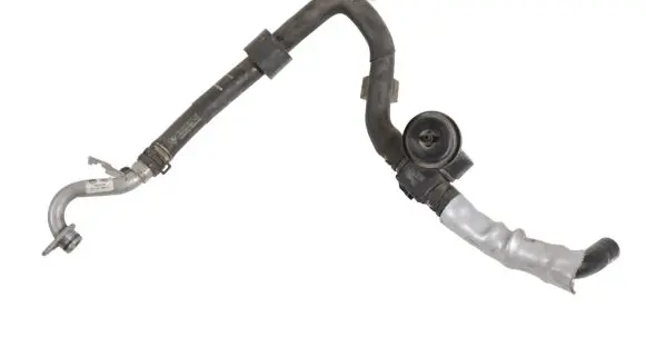 Porsche Cayenne (92A) Engine coolant pipe/hose 7P5122049Q 7P0121065M