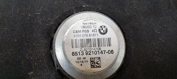 BMW 3 F30 F35 F31 Subwoofer speaker 18820010 430407861871 65139211014706