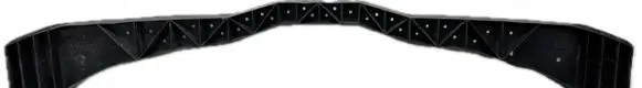 Citroen C4 Grand Picasso Front bumper support beam 9646895580