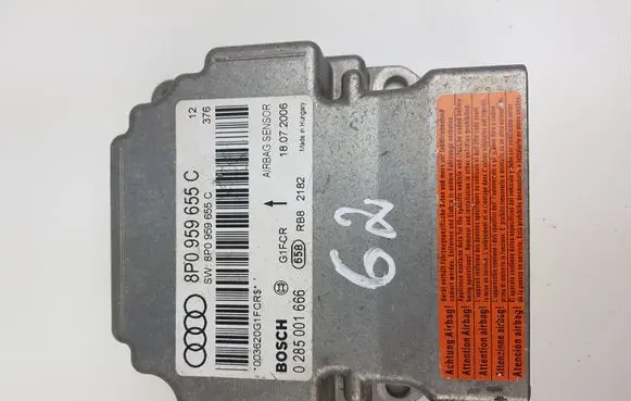 Audi A3 S3 8P Airbag control unit/module 8P0959655C 0285001666