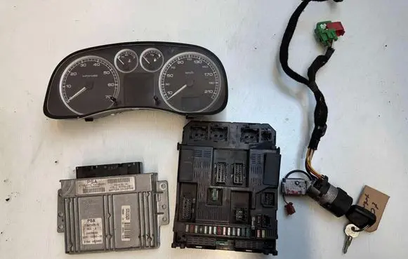 Peugeot 307 Engine ECU kit and lock set 96469888800