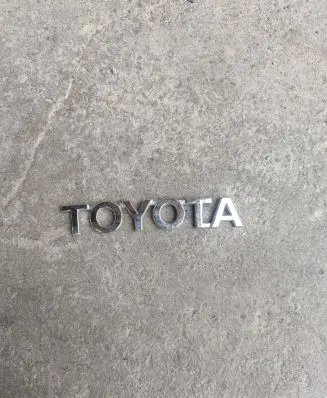 Toyota Yaris Manufacturers badge/model letters 