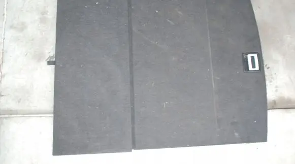 Toyota Avensis T270 Rear floor carpet liner 126KM