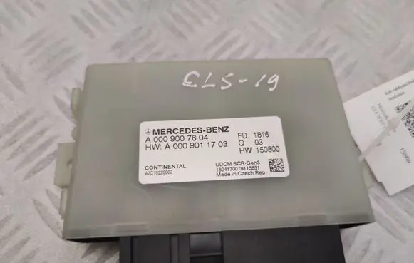 Mercedes-Benz CLS C257 Other control units/modules A0009007604 A0009011703