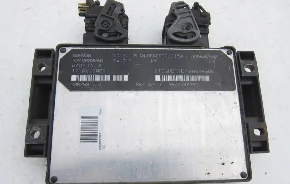 Citroen Berlingo Engine control unit/module 9839587680 9642398380