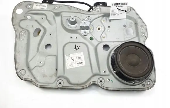 Volkswagen Touran I Rear door window regulator with motor 1T1837729AJ