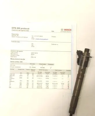 Volvo V60 Fuel injector 0445116016 CRL318