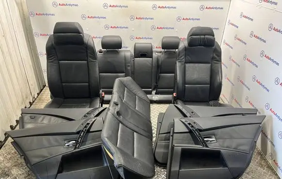 BMW 5 E60 E61 Seat set 7075368 52107075368 7249399