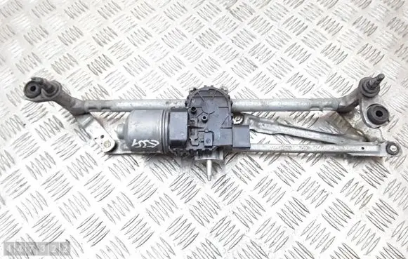 Front wiper linkage