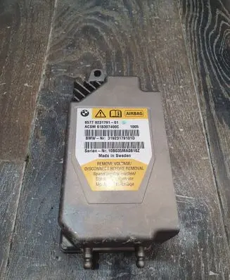 BMW 5 F10 F11 Airbag control unit/module 9231791 618307400C