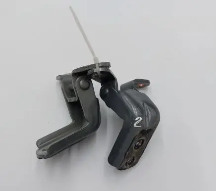 Front door hinge set