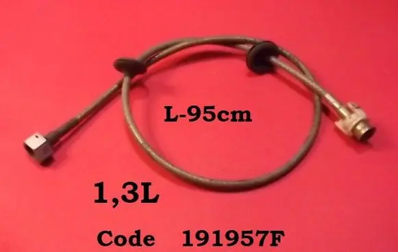 Volkswagen Jetta II Speedometer cable 191957F