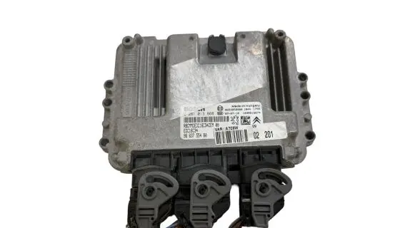 Peugeot 207 Engine control unit/module 9663755480 9653958980 0281013868