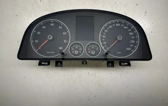 Volkswagen Touran I Speedometer (instrument cluster) 1T0920872E 110080218