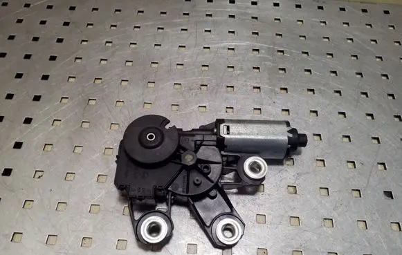 Volkswagen Touareg I Rear window wiper motor 7L0955712C 53032612