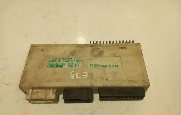 BMW 5 E39 Comfort/convenience module 6010729013UTA 60837710 61358381963