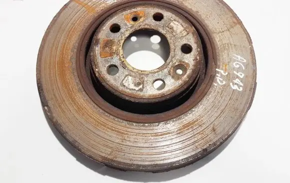 Renault Laguna III Front brake disc ventiliuojamas