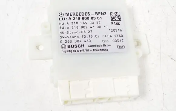 Mercedes-Benz CLS C218 X218 Parking PDC control unit/module A2189000301