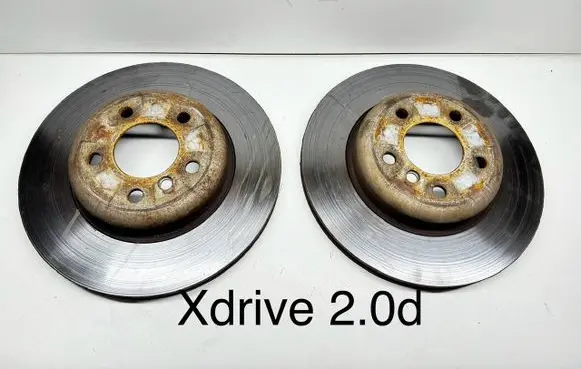BMW 5 F10 F11 Front brake disc 6896652 3825211004 34116896652