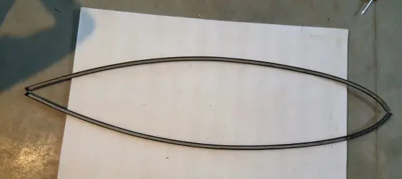 Audi Q7 4L Front door glass trim molding 
