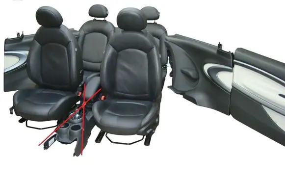 Mini Paceman (R61) Seat set 