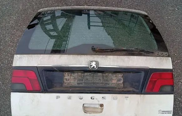 Peugeot 806 Tailgate/trunk/boot lid Baltas