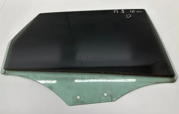Audi A3 S3 8V Rear door window glass 