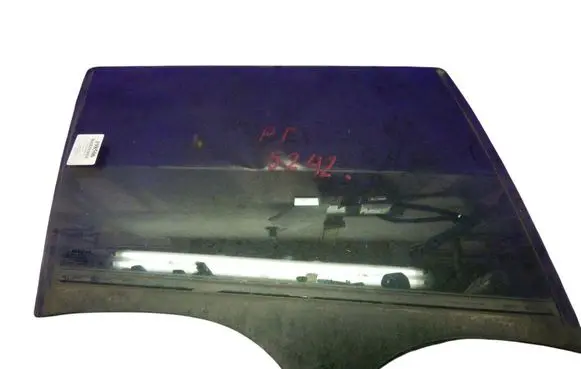 Renault Laguna II Front door window glass four-door 